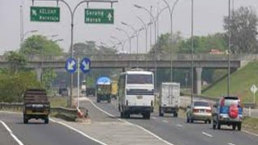 TOL TANGERANG MERAK: Operator Bangun Lajur Ketiga Tahun Depan